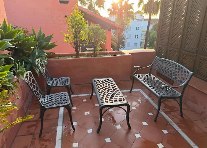 Apartmán Luxury Beachside Penthouse With Terrace Marbella